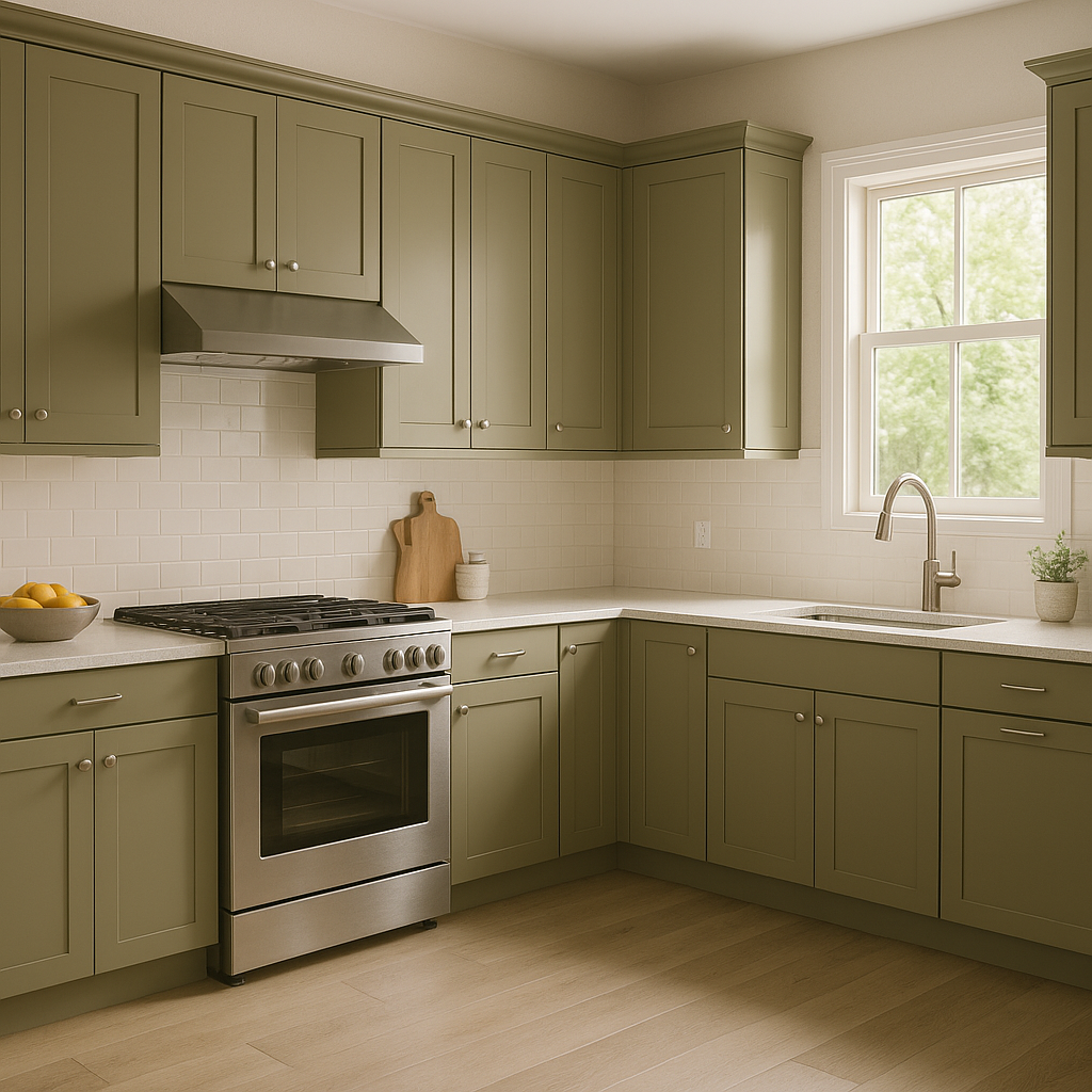 Benjamin Moore Hillside (495): A Serene Green for Timeless Interiors.