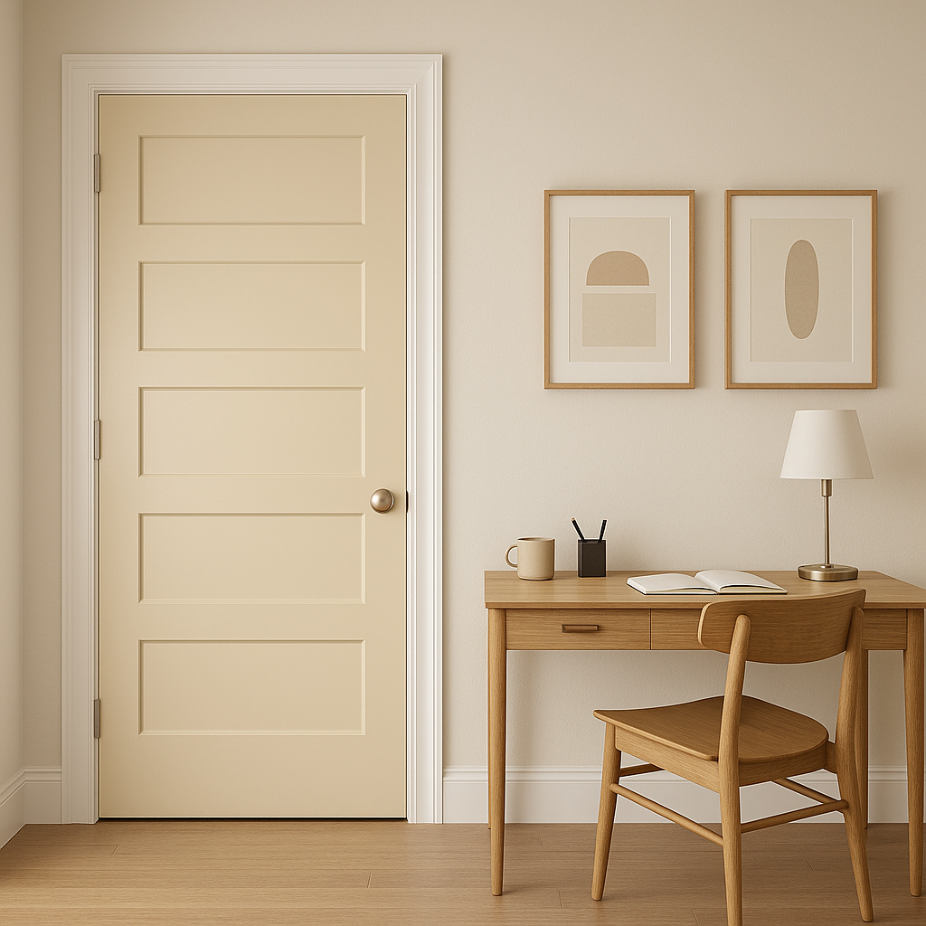 Benjamin Moore Hilton (1107): A Warm, Inviting Neutral.