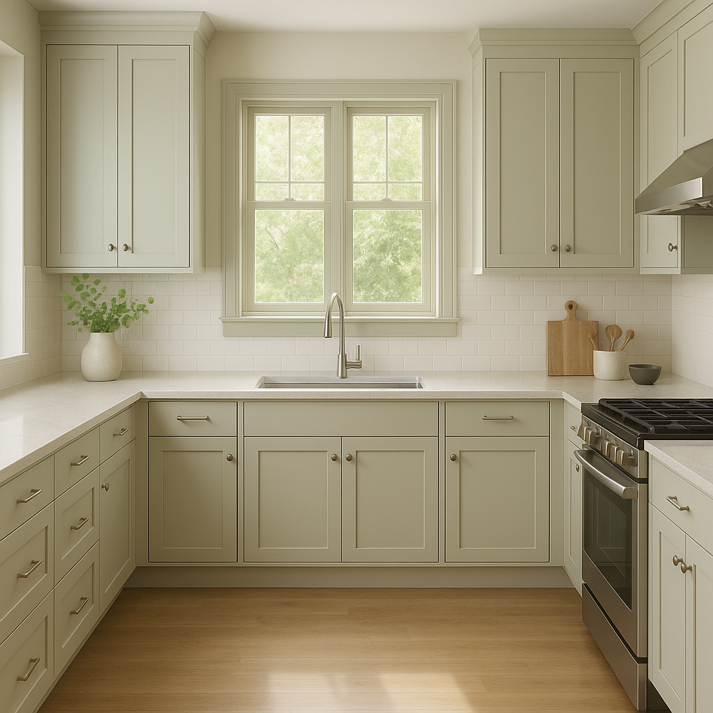 Benjamin Moore Hollingsworth Green HC-141: A Timeless, Tranquil Hue for Any Space.