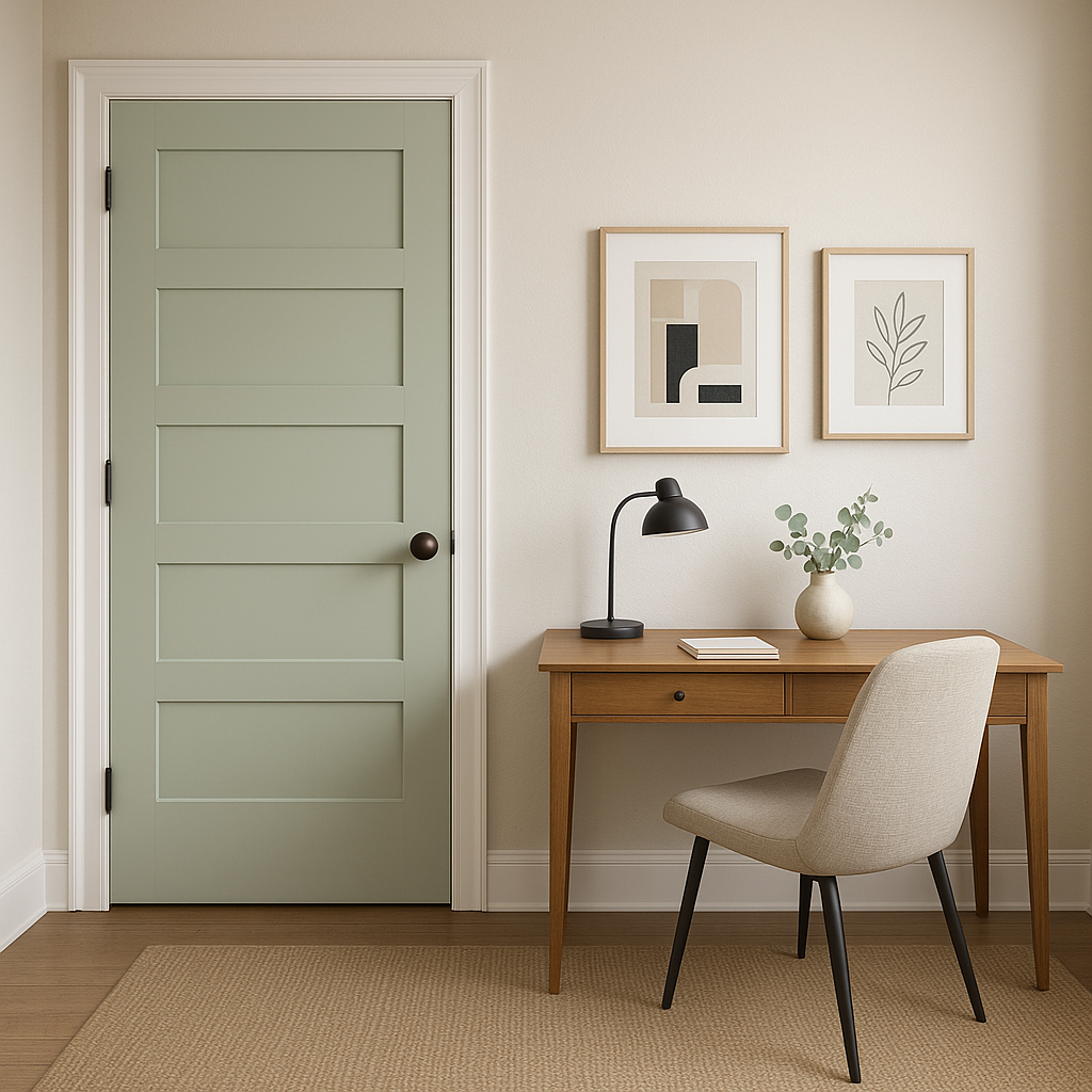 Benjamin Moore Hollingsworth Green HC-141: A Timeless, Tranquil Hue for Any Space.