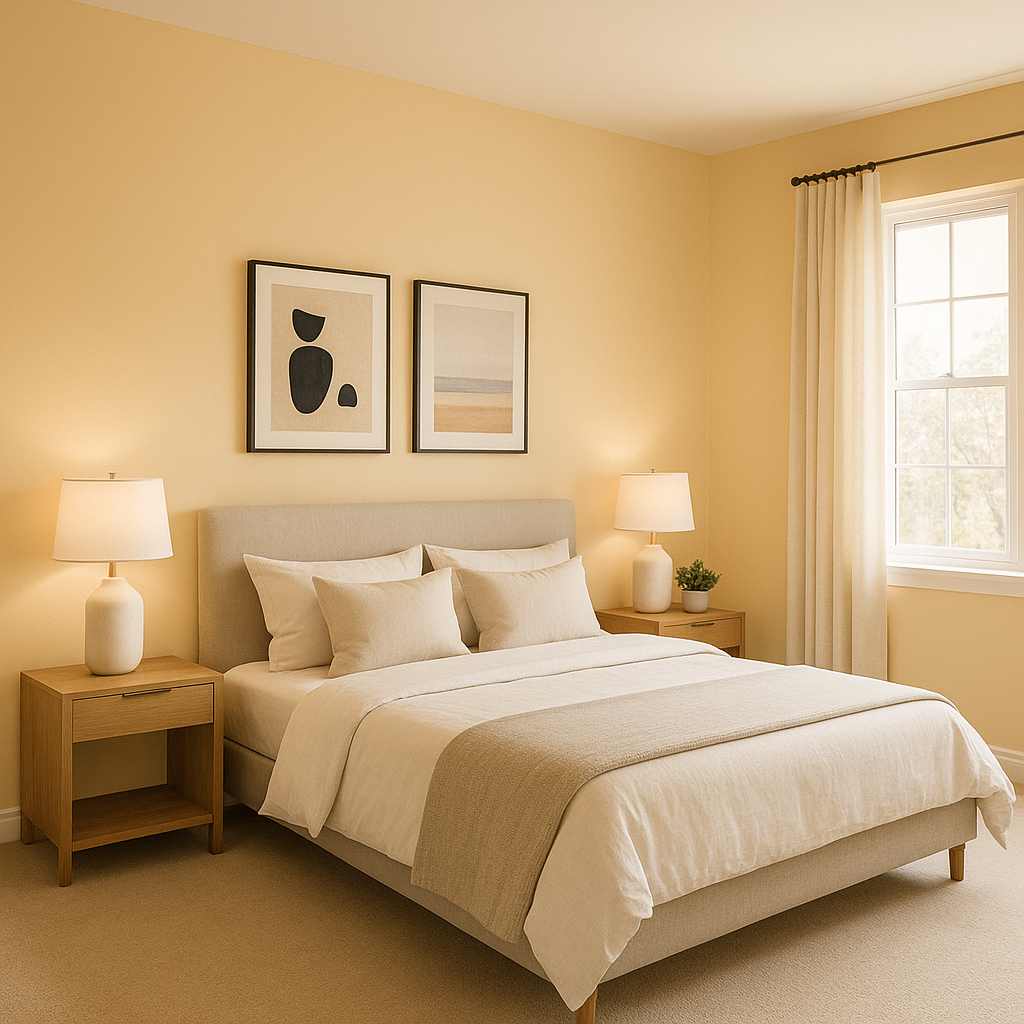 Benjamin Moore Honey (CC-170): A Warm and Inviting Paint Color.