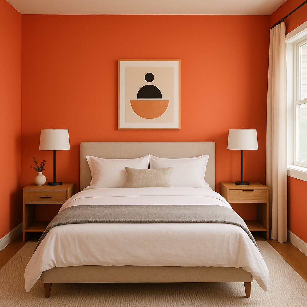 Benjamin Moore Hot (2011-30): A Bold and Energetic Red.