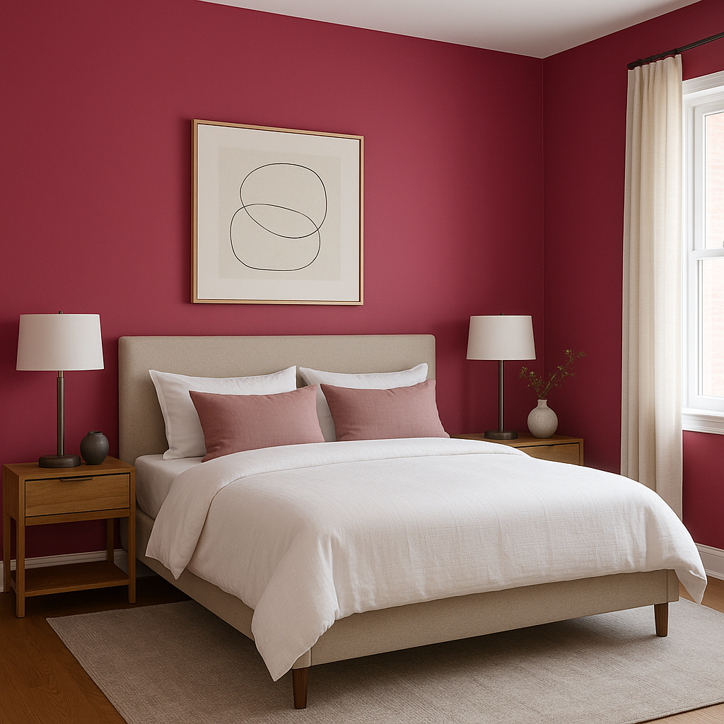 Benjamin Moore Hot (2077-30): A Bold and Vibrant Red.