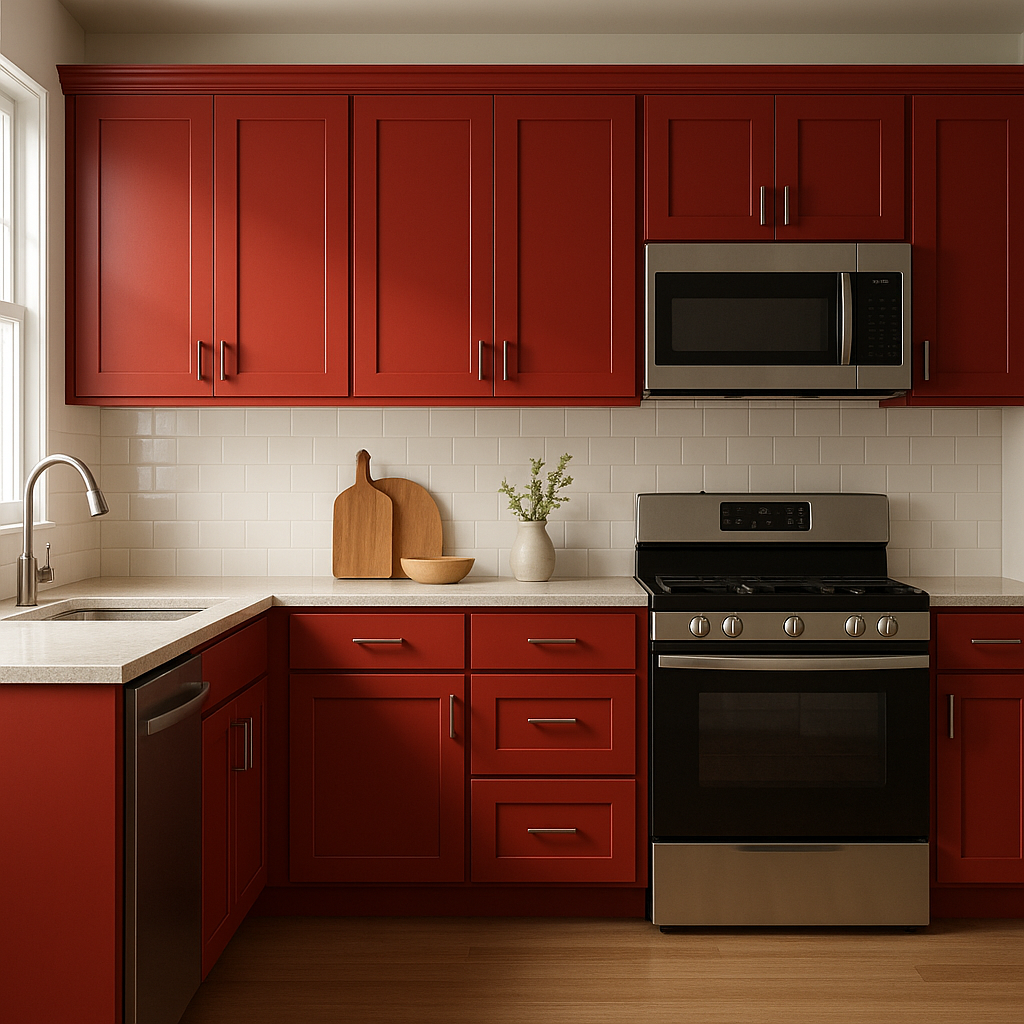 Benjamin Moore Hot (CSP-1155): A Bold and Energizing Red.
