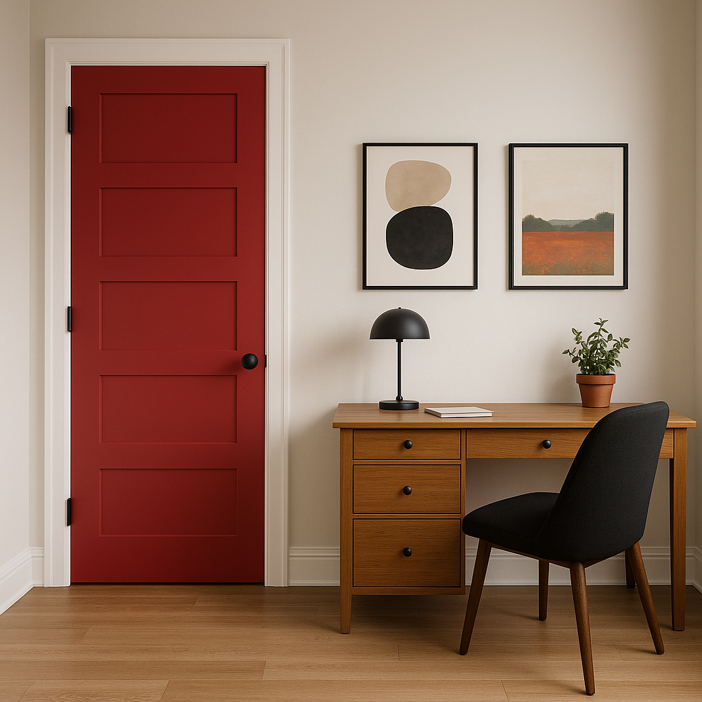 Benjamin Moore Hot (CSP-1155): A Bold and Energizing Red.
