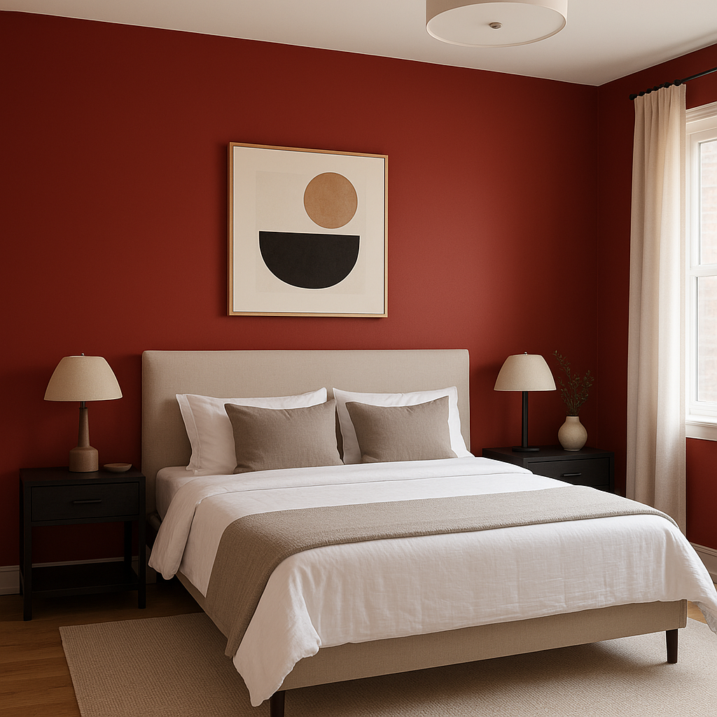 Benjamin Moore Hot (CSP-1155): A Bold and Energizing Red.