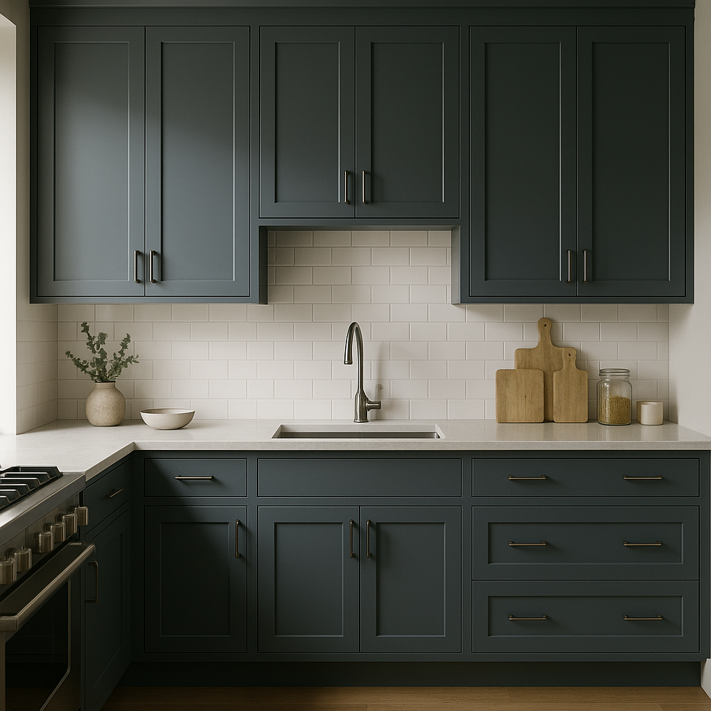 Benjamin Moore Hudson (1680): A Timeless Gray for Sophisticated Spaces.