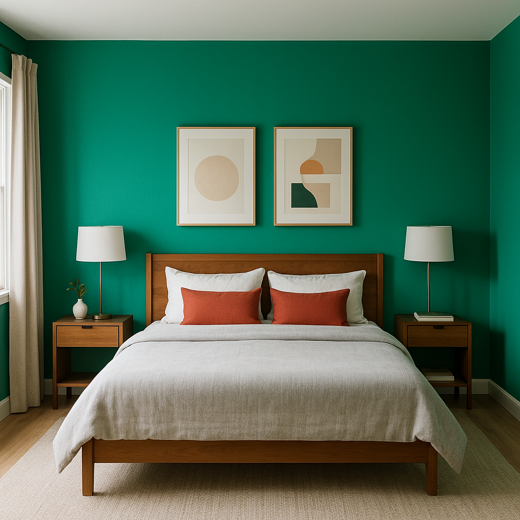 Benjamin Moore Hummingbird (2042-30): A Refreshing Burst of Vibrant Green.