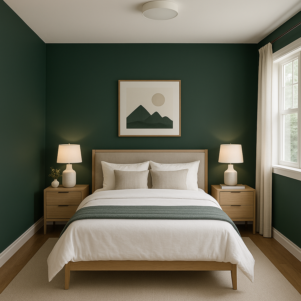 Benjamin Moore Hunter 2041-10: A Deep, Timeless Green.