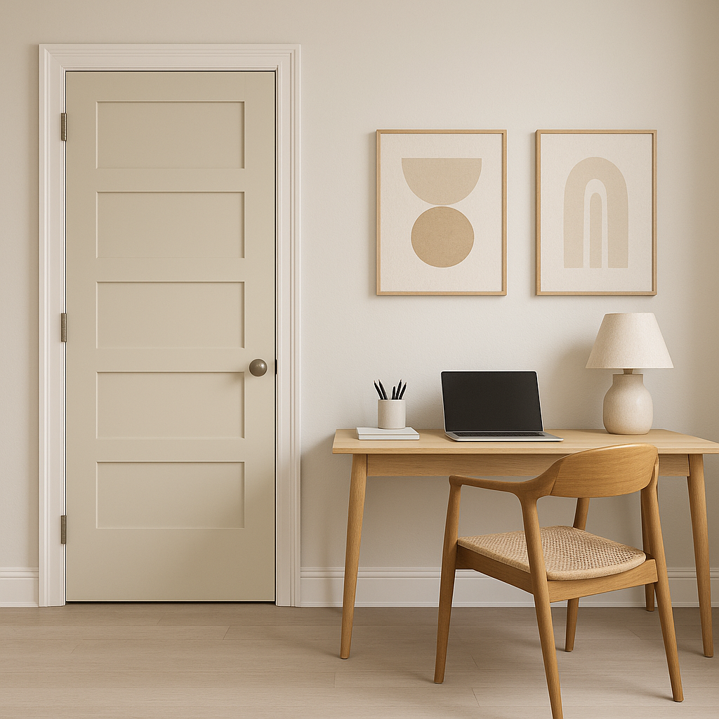 Benjamin Moore Hushed 1520: A Serene and Versatile Neutral.
