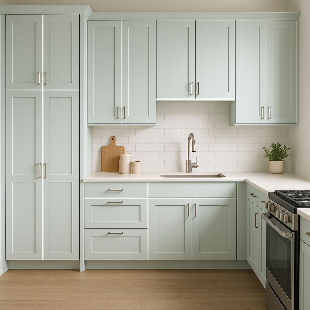 Benjamin Moore Ice (2052-70): A Cool, Serene Hue for Modern Elegance.