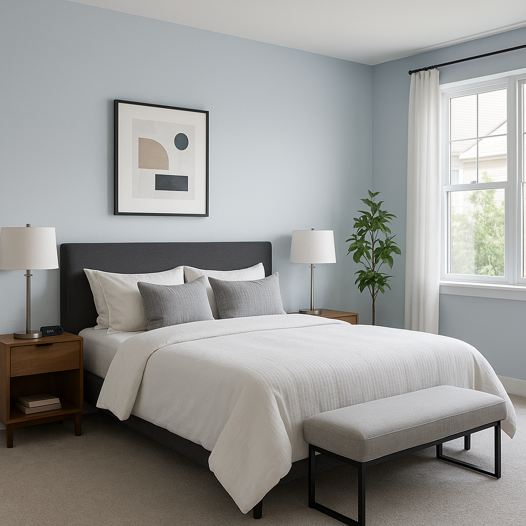Benjamin Moore Ice (CC-938): A Serene and Versatile Paint Color.