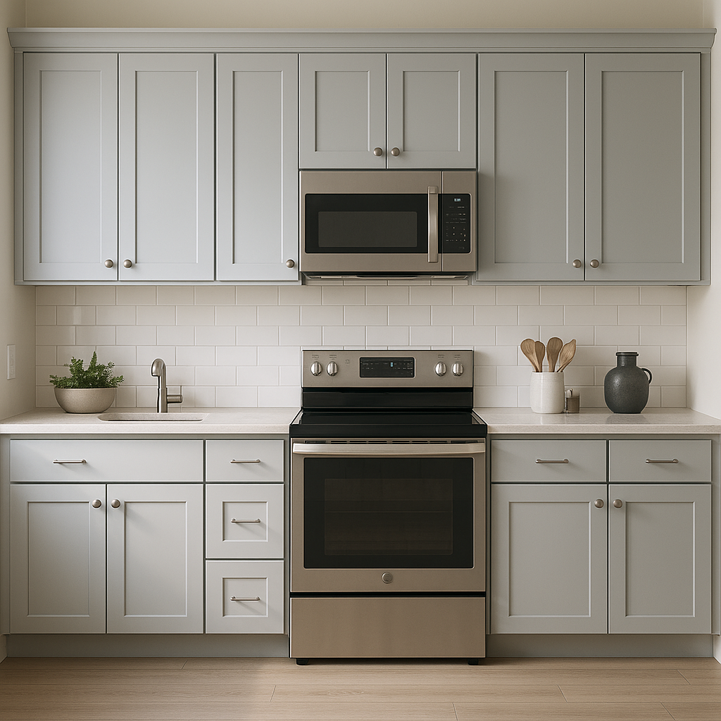 Benjamin Moore Iced (1410): A Sophisticated and Refreshing Neutral.