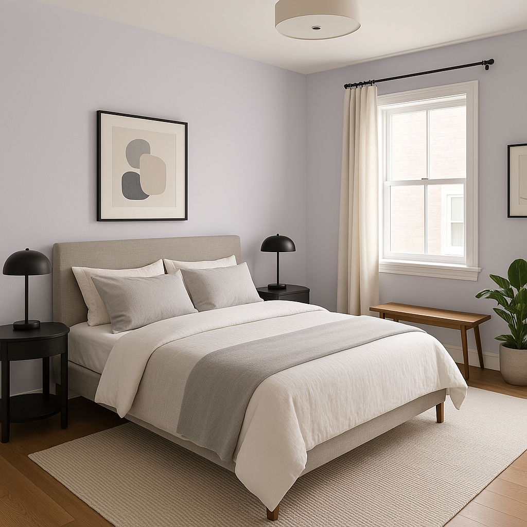 Benjamin Moore Iced (1410): A Sophisticated and Refreshing Neutral.