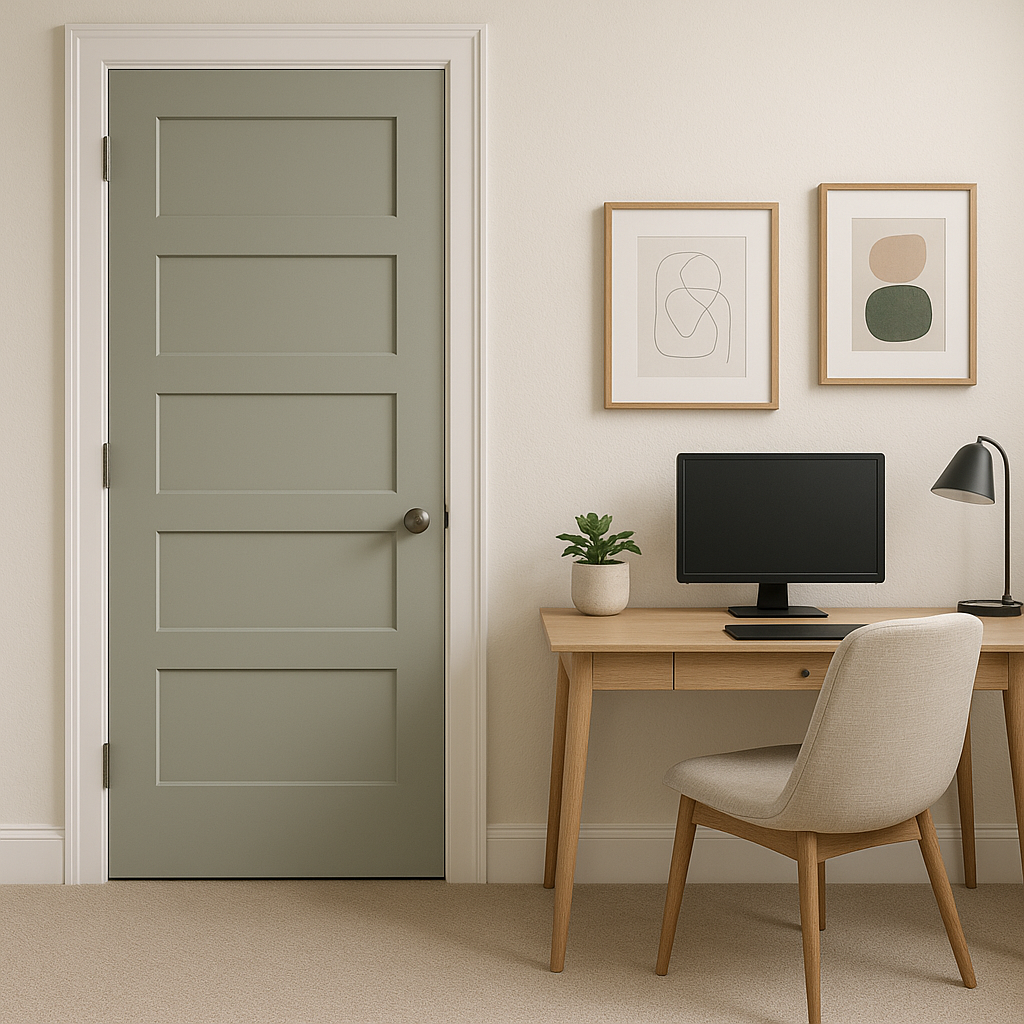 Benjamin Moore Iced (1578): A Cool and Sophisticated Neutral.