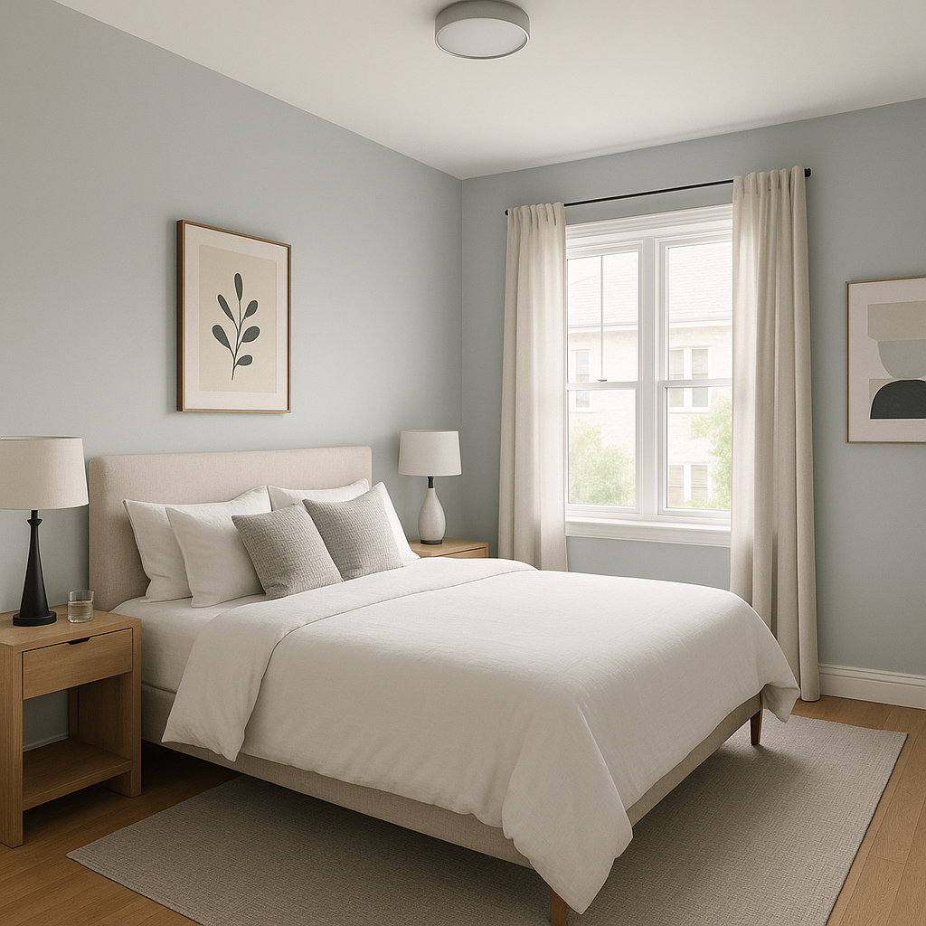 Benjamin Moore Iced (2130-60): A Cool and Sophisticated Hue for Modern Spaces.