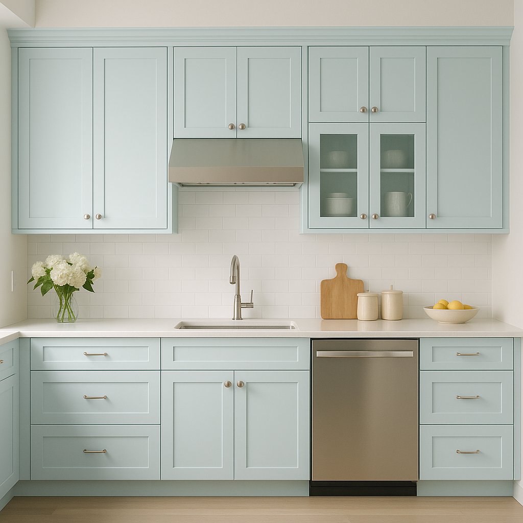 Benjamin Moore Icy (2056-70): The Perfect Whisper of Cool Blue.