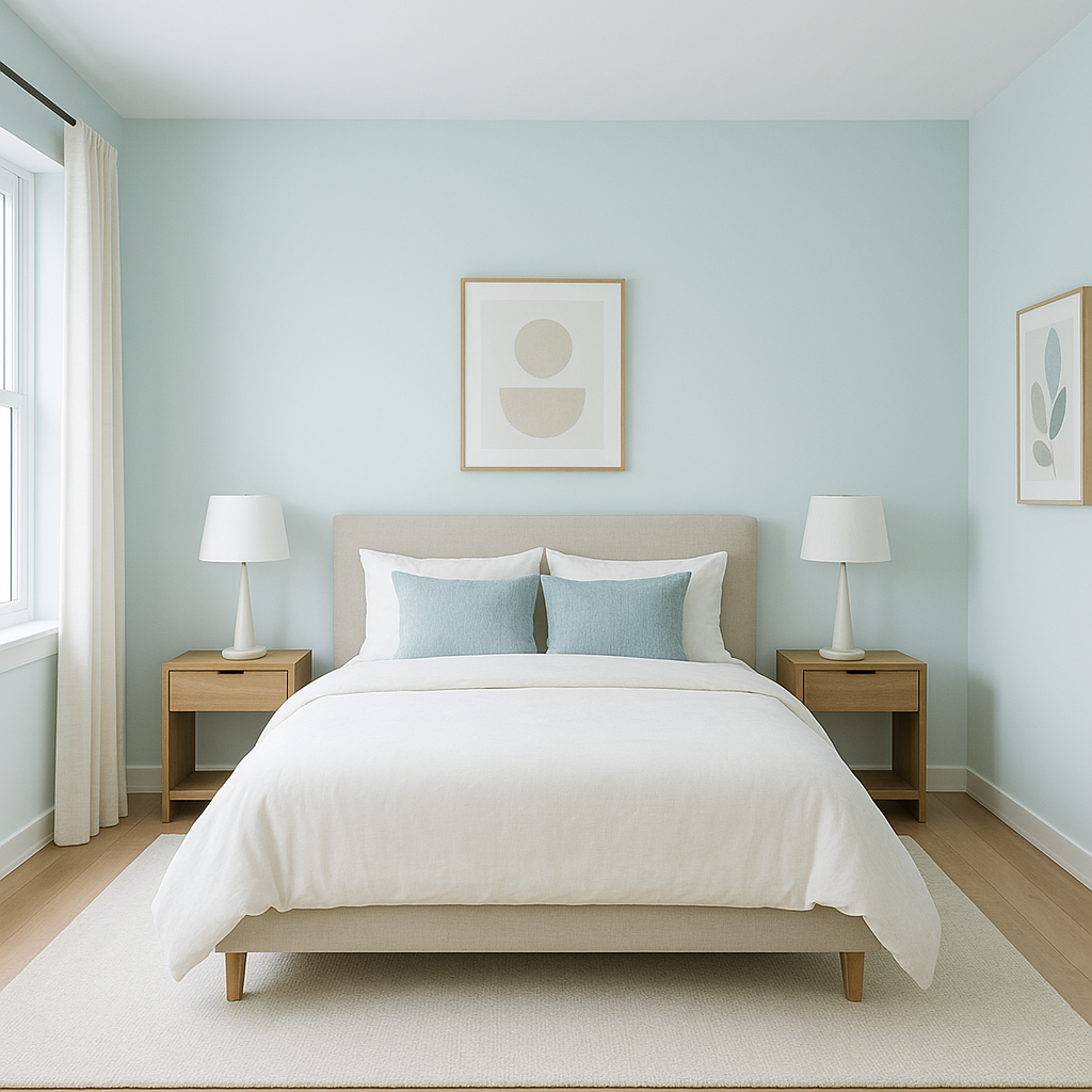 Benjamin Moore Icy (2056-70): The Perfect Whisper of Cool Blue.