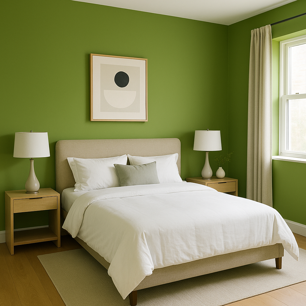 Benjamin Moore Iguana (2028-10): A Vibrant Green with Earthy Charm.