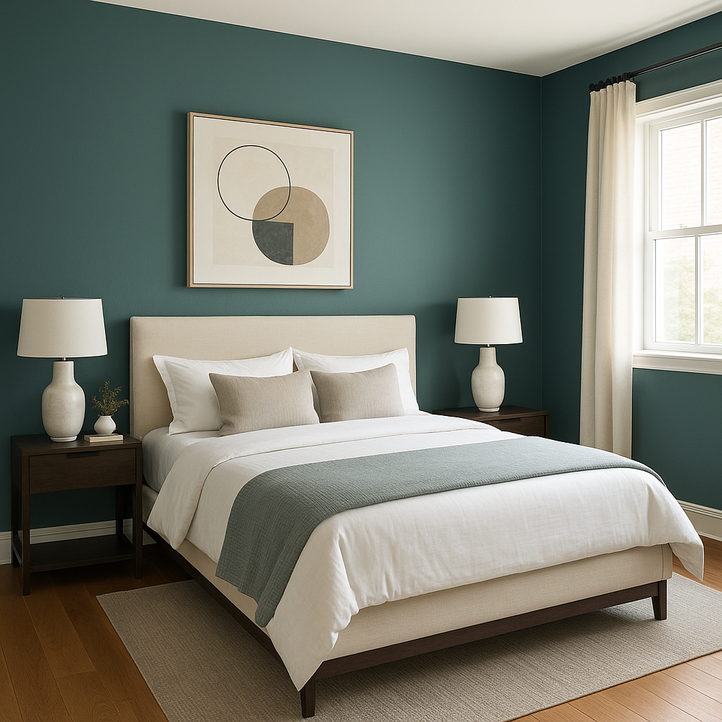 Benjamin Moore Intercoastal (672): A Coastal-Inspired Blue for Serene Interiors.