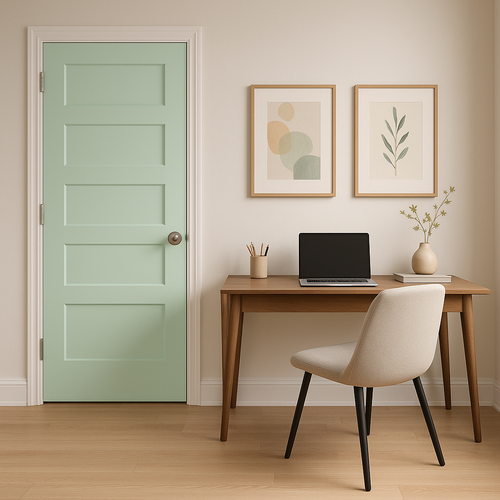 Benjamin Moore Irish (2038-70): A Fresh and Energizing Shade of Green.