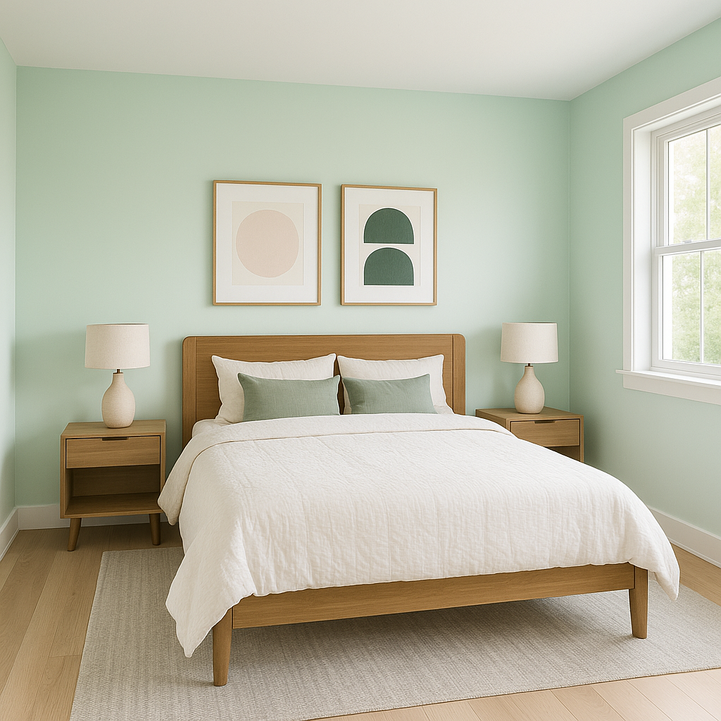 Benjamin Moore Irish (2038-70): A Fresh and Energizing Shade of Green.
