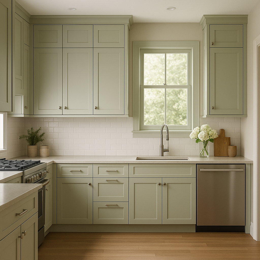 Benjamin Moore Jack (442): A Timeless Sage Green for Every Space.