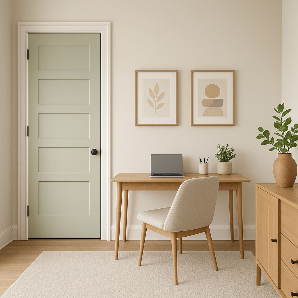 Benjamin Moore Jack (442): A Timeless Sage Green for Every Space.