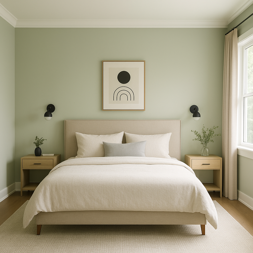 Benjamin Moore Jack (442): A Timeless Sage Green for Every Space.
