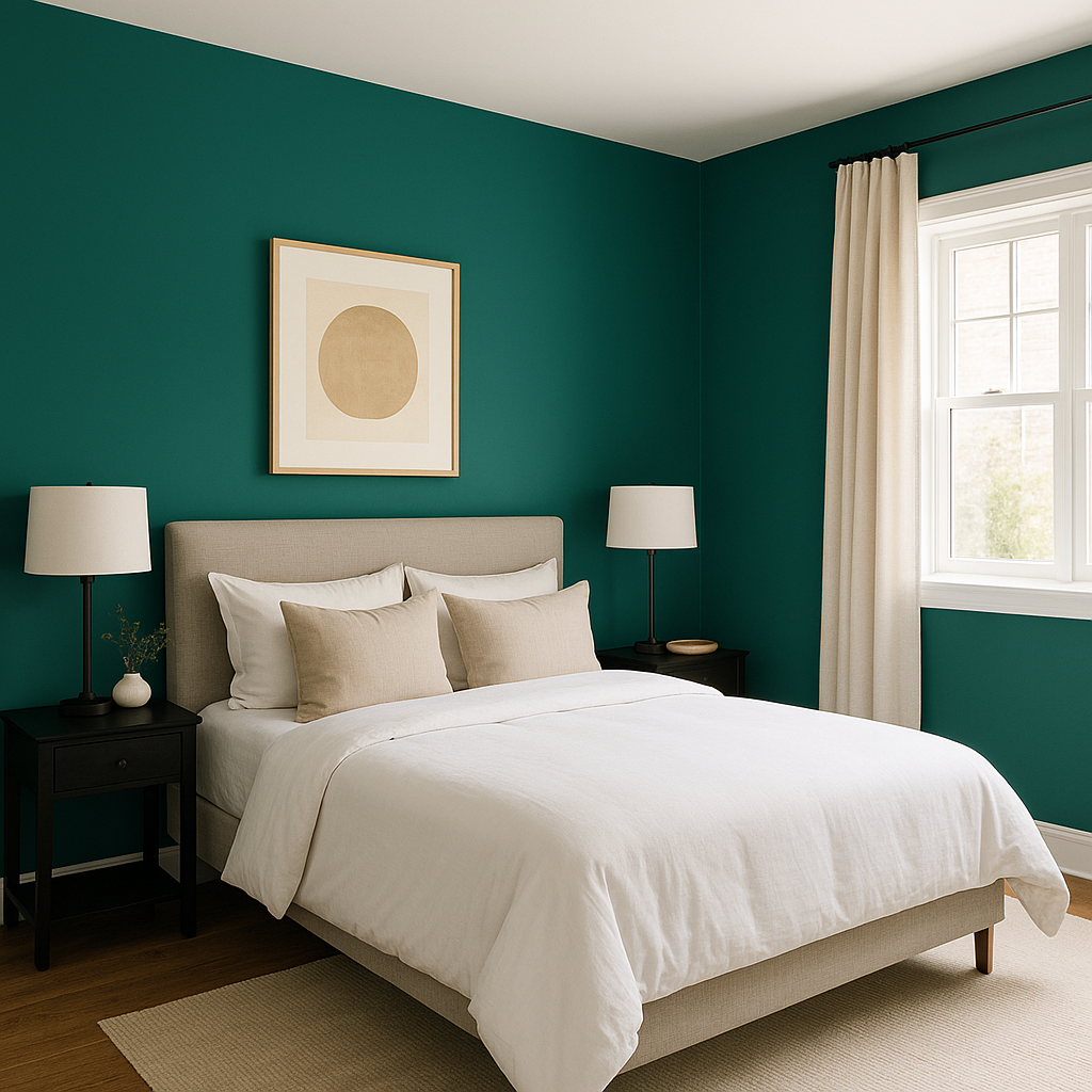 Benjamin Moore Jade (2056-20): A Bold, Sophisticated Green for Elevated Interiors.