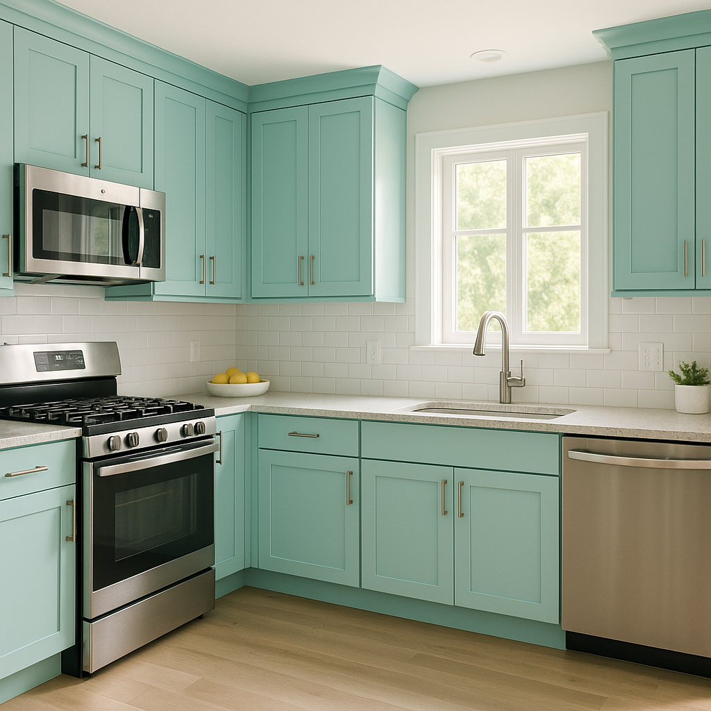 Benjamin Moore Jamaican (2048-60): A Vibrant Splash of Tropical Energy.