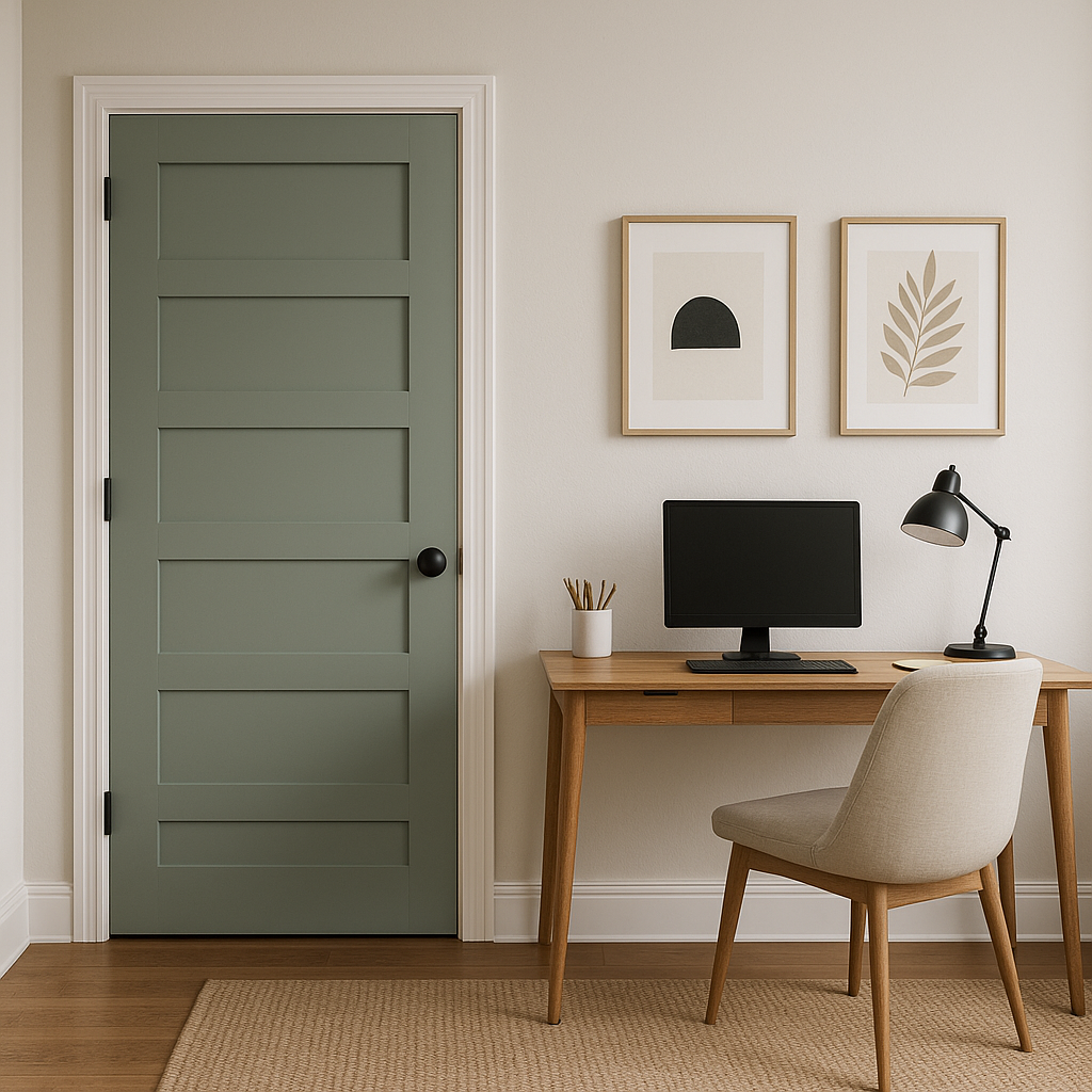 Benjamin Moore Jamestown (HC-148): A Timeless, Earthy Green.