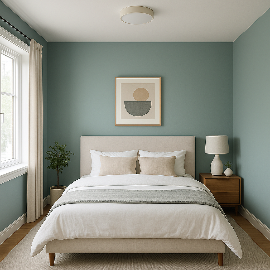 Benjamin Moore Jamestown (HC-148): A Timeless, Earthy Green.