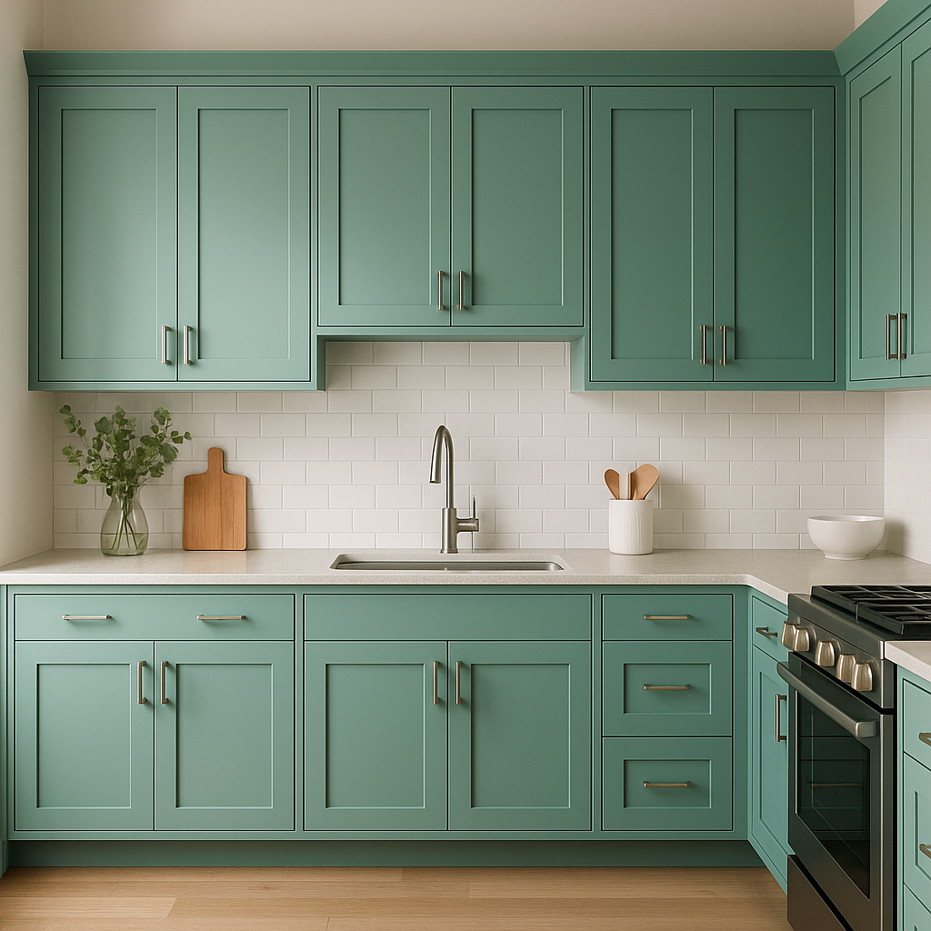 Benjamin Moore Juneau (2041-40): A Sophisticated and Serene Teal.