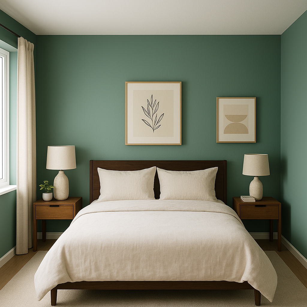 Benjamin Moore Juniper (601): A Rich and Versatile Green Hue for Stunning Interiors.