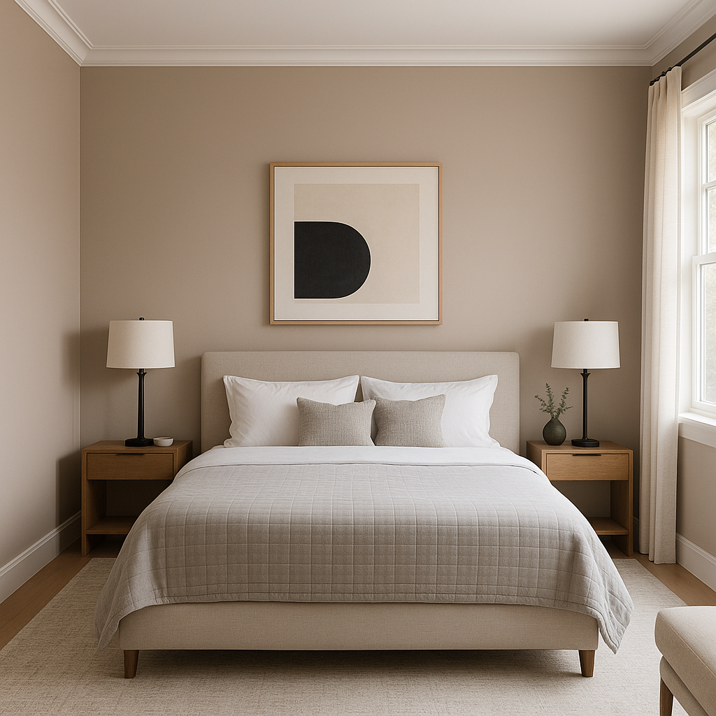 Benjamin Moore Just (2095-50): A Bold and Vibrant Fuchsia Hue.