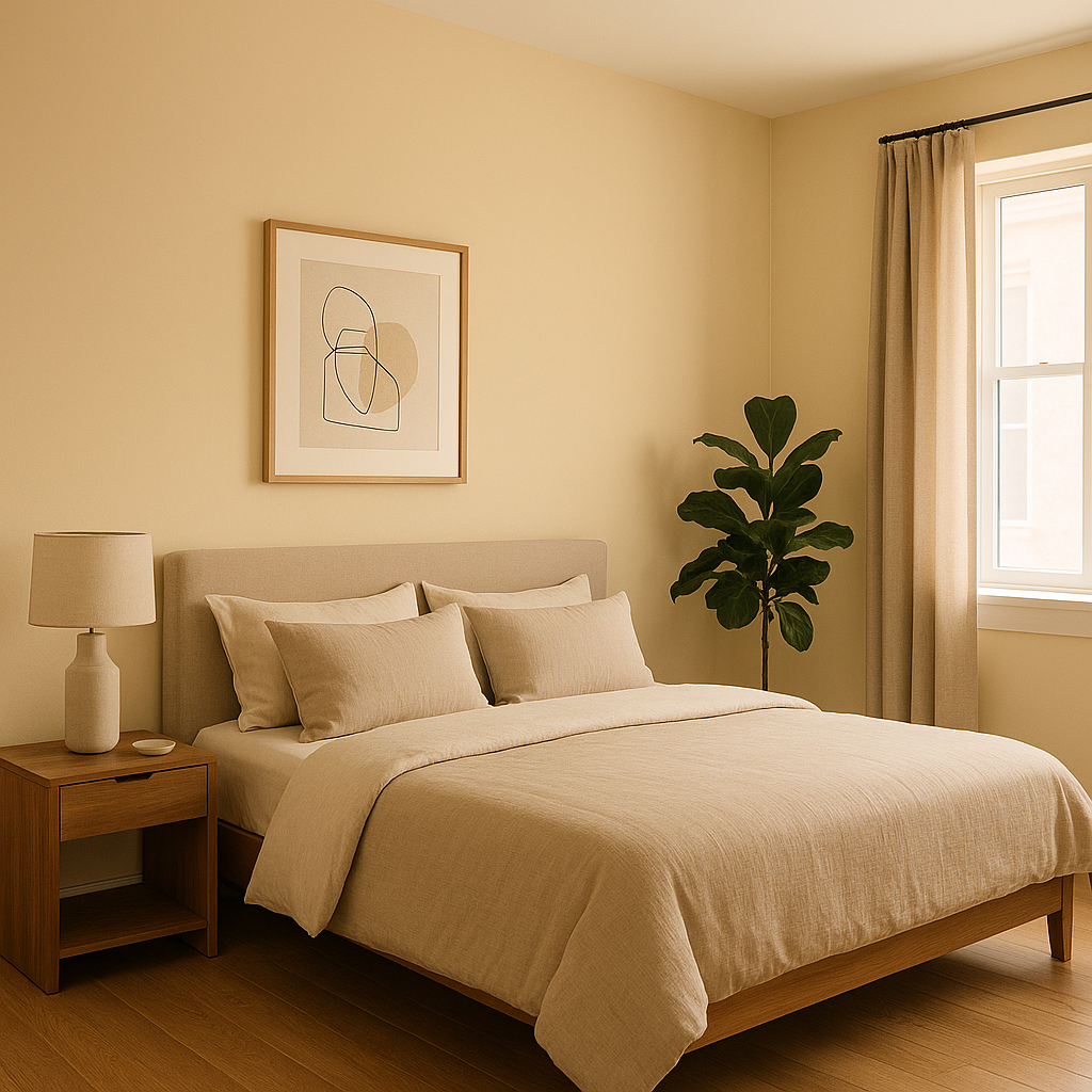 Benjamin Moore Kansas (2160-60): A Soft and Versatile Neutral.