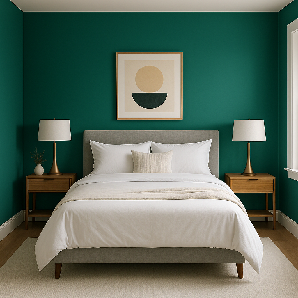 Benjamin Moore Kelp (2043-30): A Rich, Earthy Green for Timeless Elegance.