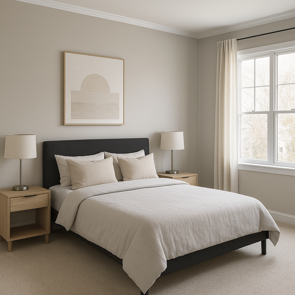 Benjamin Moore La (1551): A Timeless Gray with Subtle Sophistication.