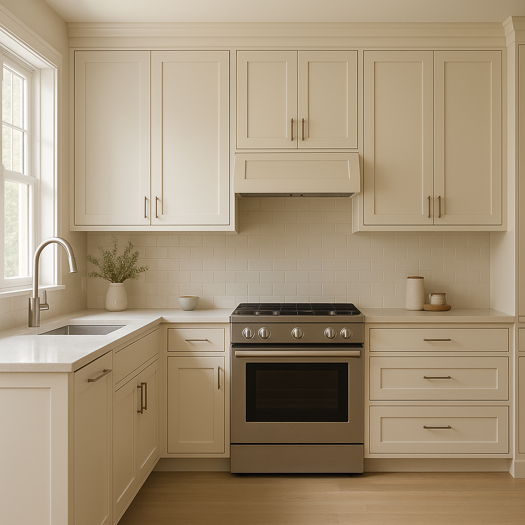 Benjamin Moore Lacey (2108-70): A Soft, Elegant Neutral for Timeless Spaces.