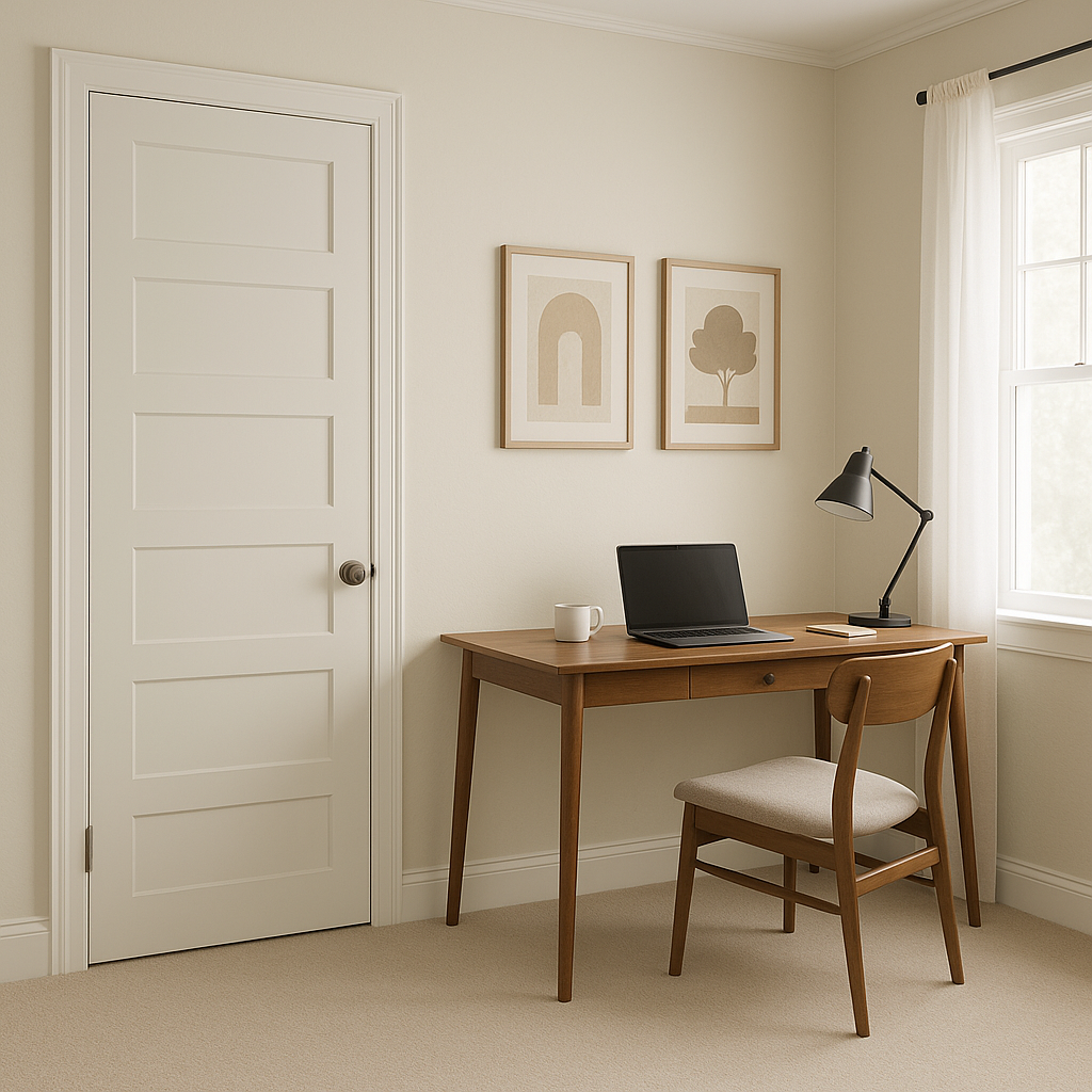 Benjamin Moore Lacey (2108-70): A Soft, Elegant Neutral for Timeless Spaces.