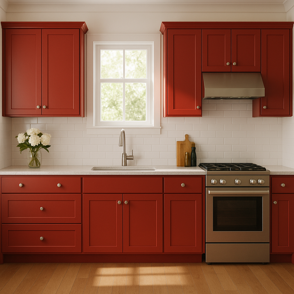Benjamin Moore Ladybug (1322): A Bold and Energetic Red.