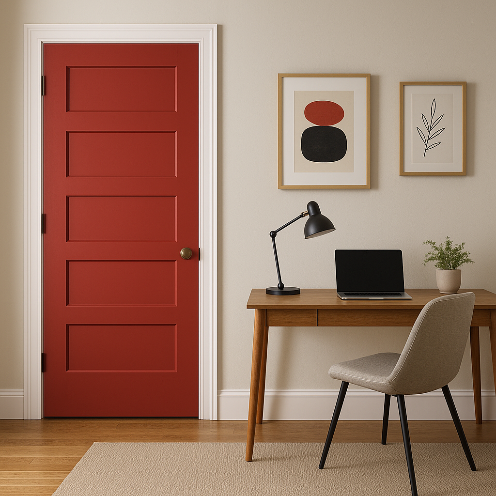 Benjamin Moore Ladybug (1322): A Bold and Energetic Red.