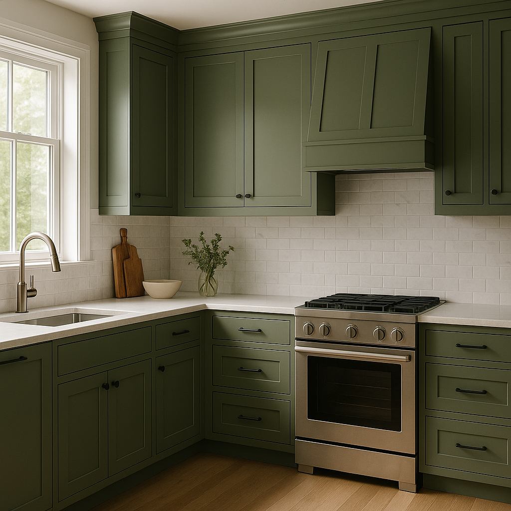 Benjamin Moore Lafayette Green HC-135: A Timeless Classic for Elevated Spaces.