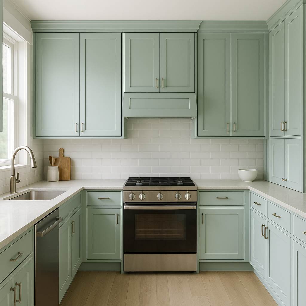 Benjamin Moore Lakeshore (848): A Timeless Blend of Serenity and Sophistication.