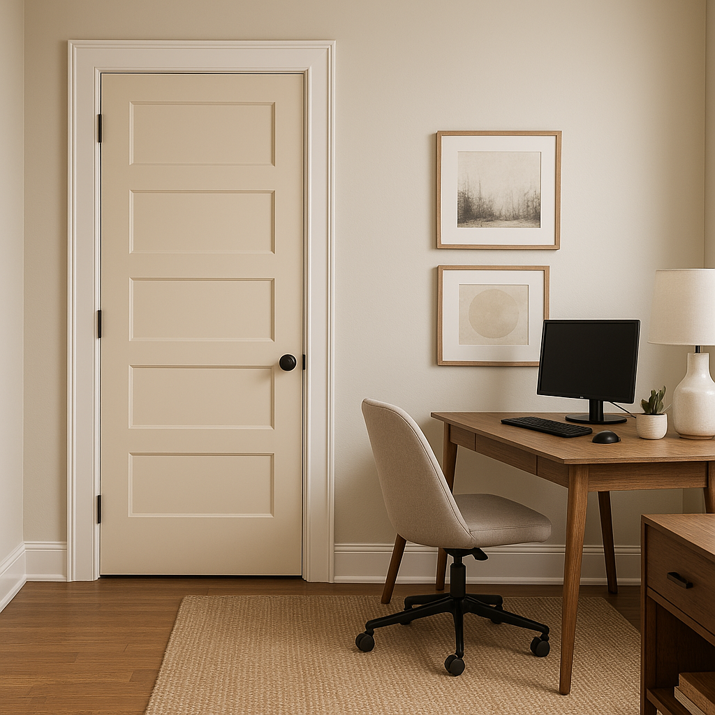 Benjamin Moore Lambskin (1051): A Soft, Neutral Classic.
