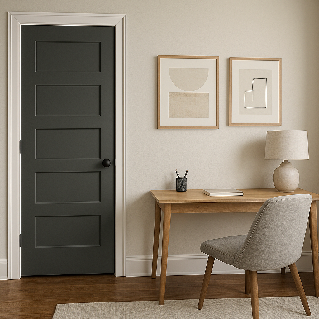 Benjamin Moore Lampblack (CW-695): The Timeless Elegance of Deep Charcoal.