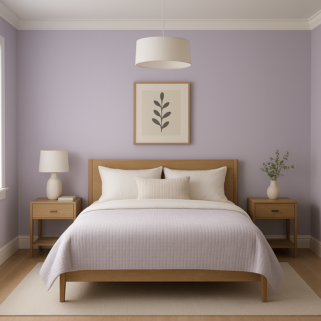 Benjamin Moore Lavender (1415): A Serene Shade That Inspires Tranquility.