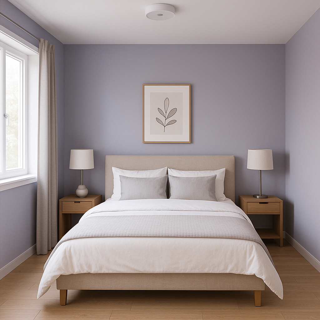 Benjamin Moore Lavender (1438): A Sophisticated and Soothing Shade.