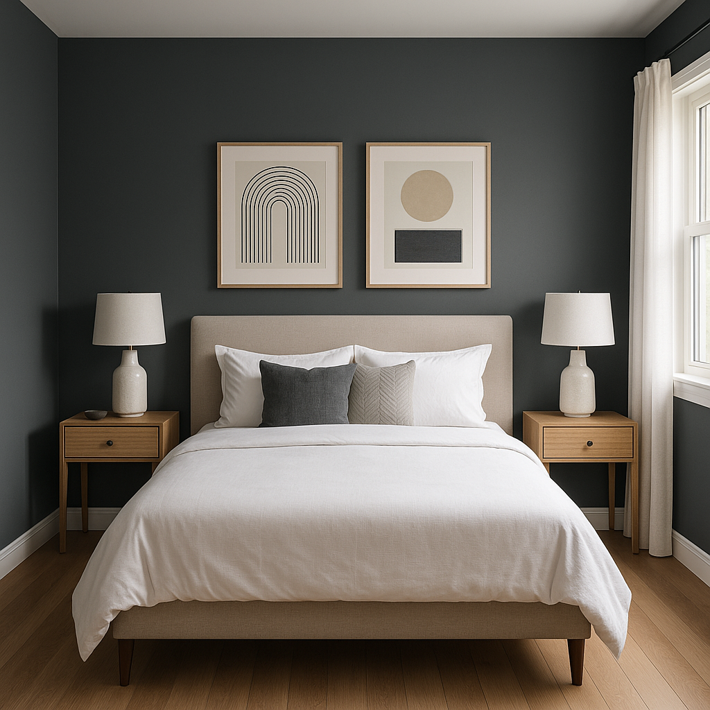 Benjamin Moore Lead (2131-30): A Refined, Contemporary Charcoal Gray.